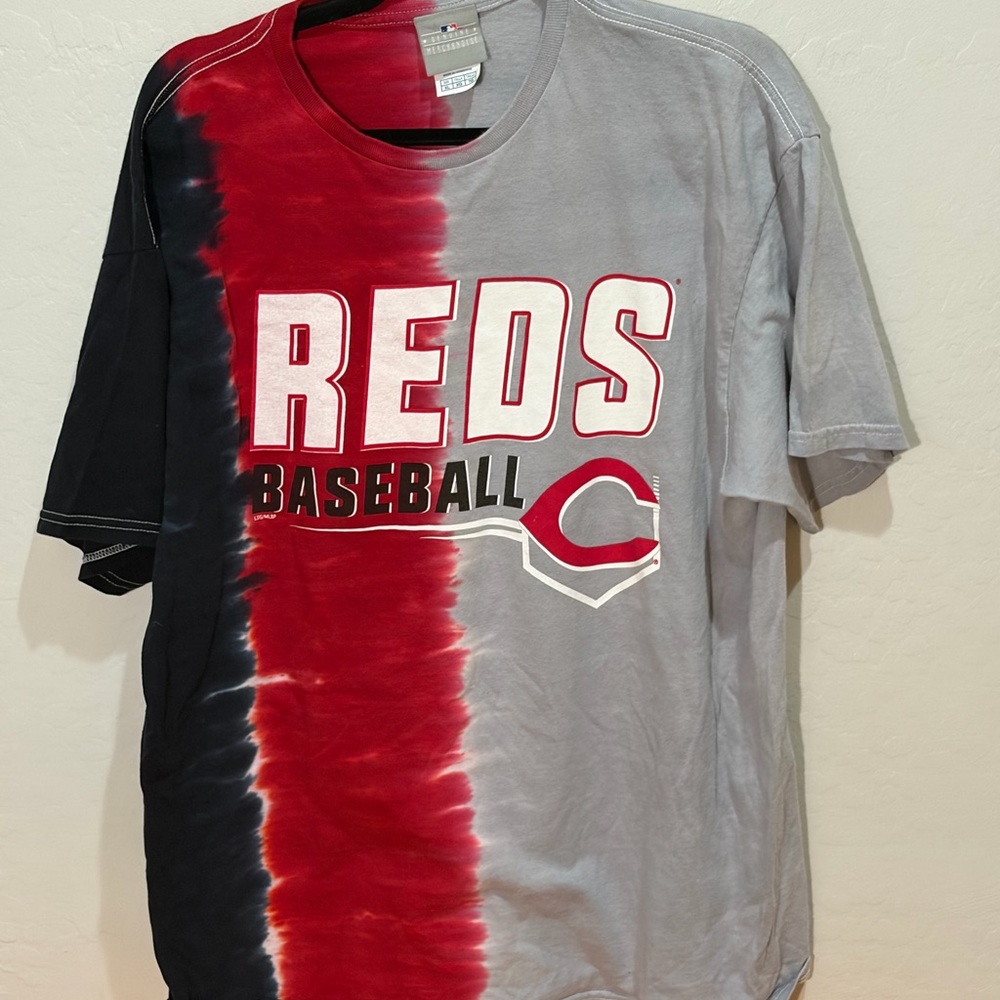 Genuine Merchandise Reds Baseball Tee - Red, Black, Gray